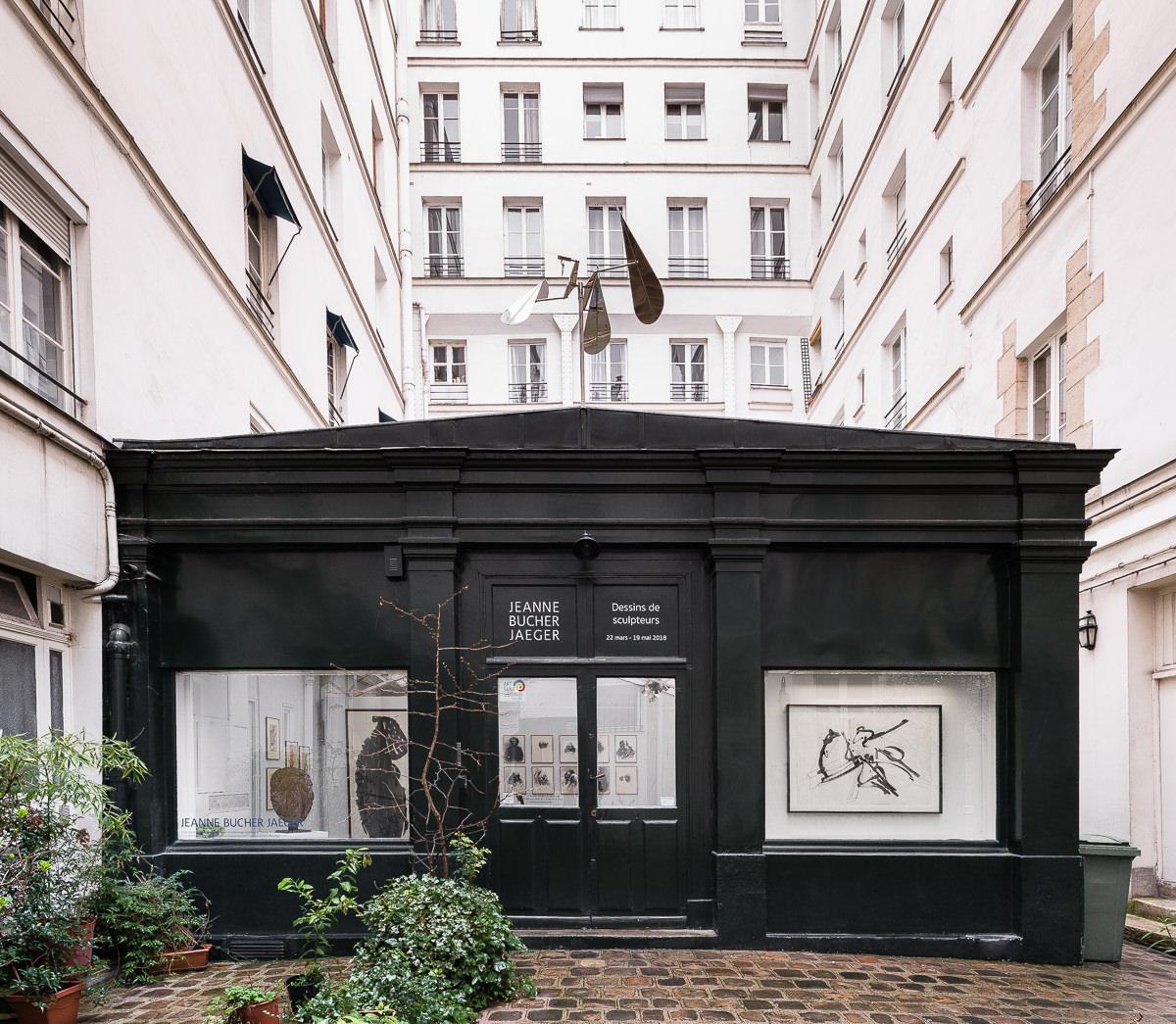 Vue de l'exposition, Galerie Jeanne Bucher Jaeger © Grégory Copitet