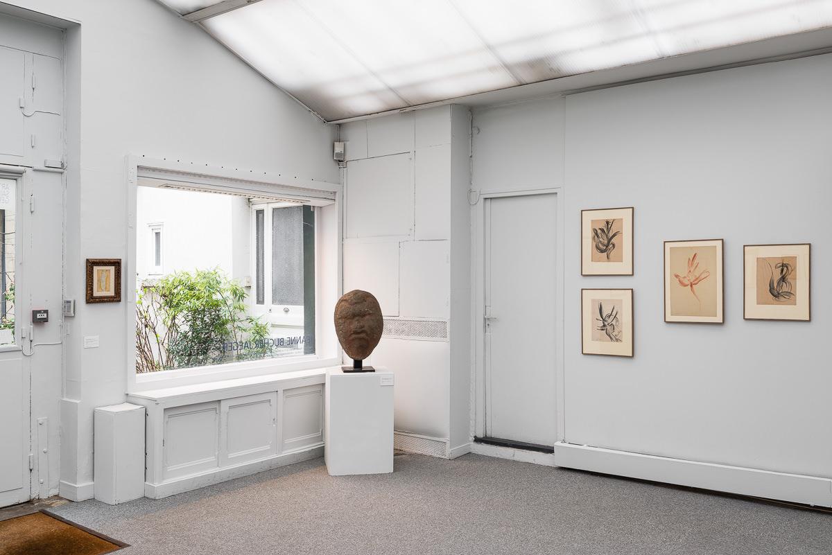 Vue de l'exposition, Galerie Jeanne Bucher Jaeger © Grégory Copitet