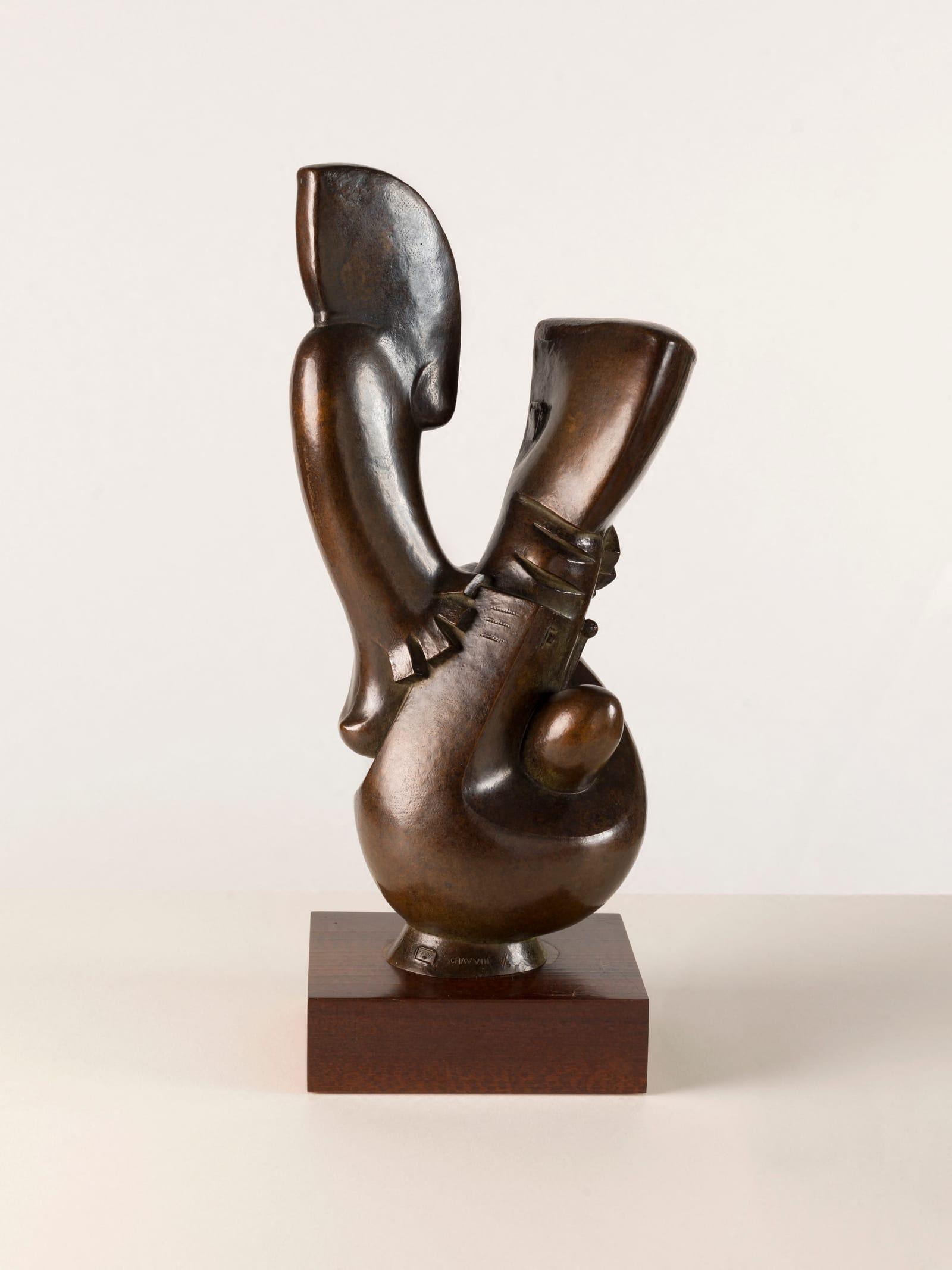 Enfant égaré, bronze