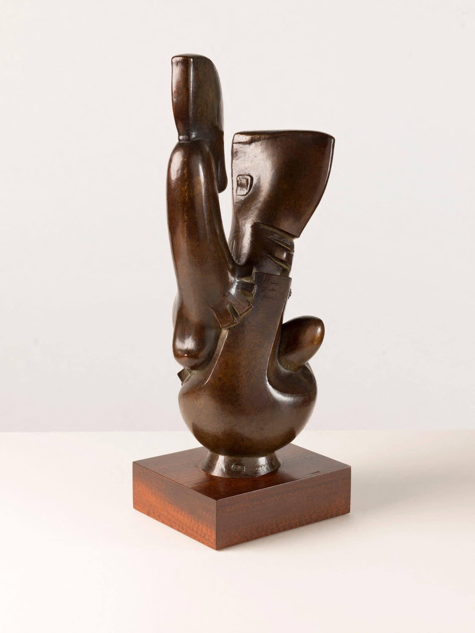 Enfant égaré (autre vue), bronze