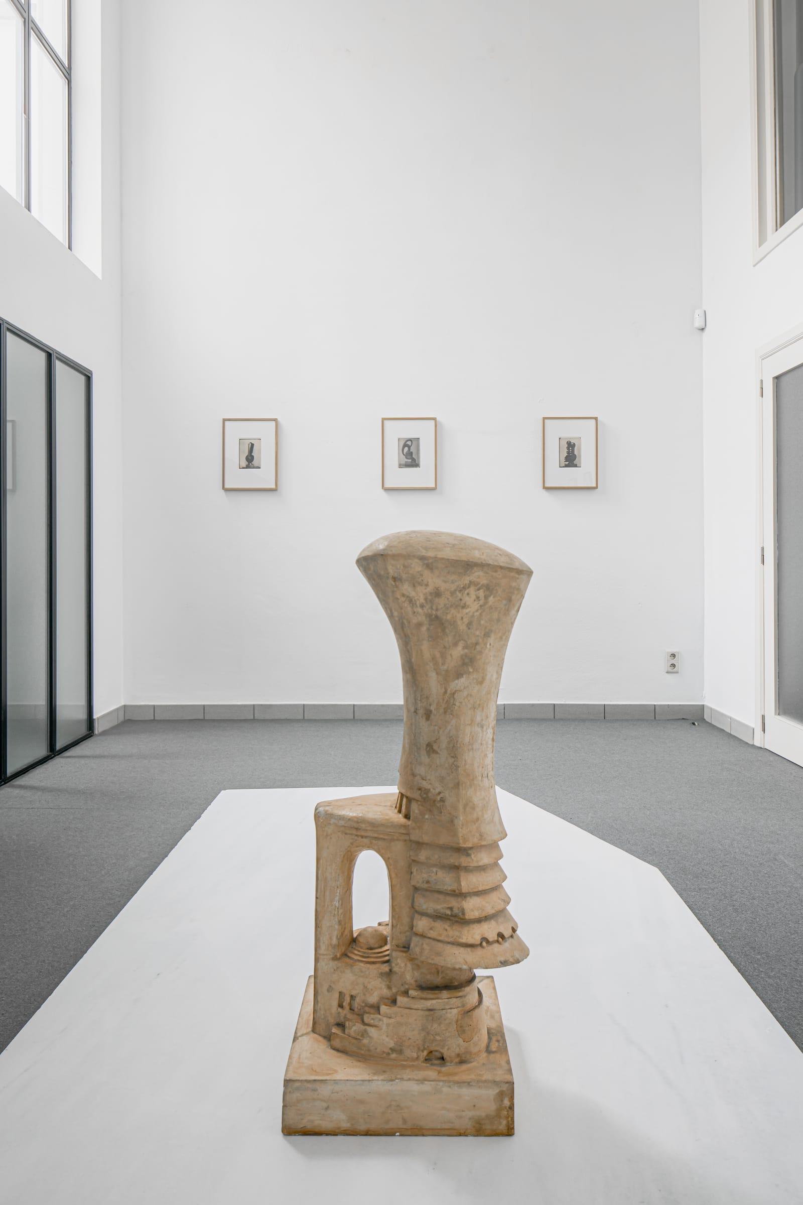 Vue de l'exposition, Atelier Jespers, Bruxelles