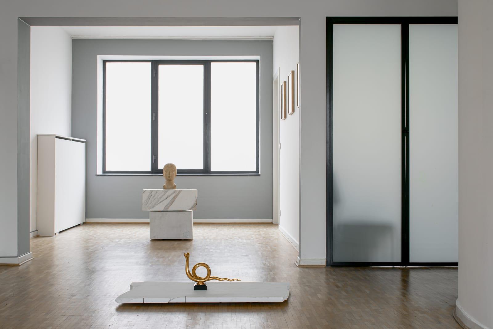 Vue de l'exposition, Atelier Jespers, Bruxelles